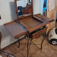 Antica Coiffeuse / Mobile da Toelette a Scomparsa