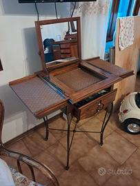 Antica Coiffeuse / Mobile da Toelette a Scomparsa