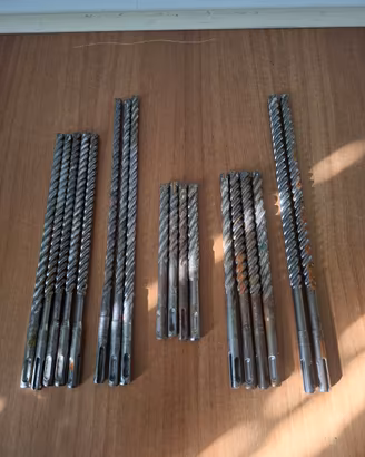 19 Punte SDS-Plus per calcestruzzo D.10/12 mm