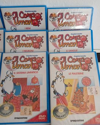 dvd Esplorando il corpo umano