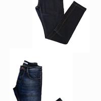 2 Jeans uomo tg. 42 blu "Soho"