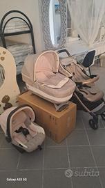 culla, passeggino, porta bimbo auto 