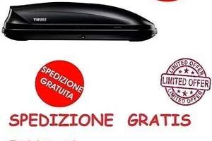 Box auto portatutto Thule Pacific 200 nero satinat
