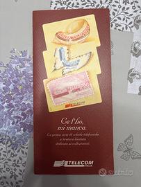 Schede telefoniche rare