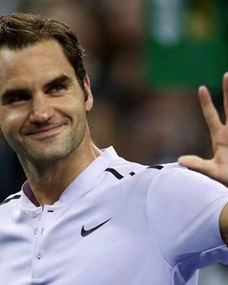 Maglia Nike Roger Federer Shanghai 2017 ATP Tennis