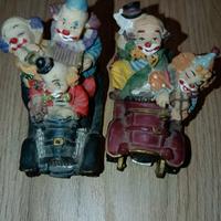 Coppia Clown vintage Polycollection - Interamente 
