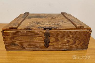 Cassetta antica vino Chianti