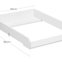 fasciatoio da appoggio  cassettiera