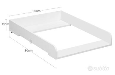 fasciatoio da appoggio  cassettiera