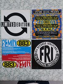 Lotto 883 dischi Remix anni 1992/1995