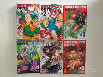 Fumetti Sakamoto Days vol. 1-6