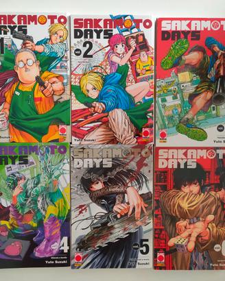 Fumetti Sakamoto Days vol. 1-6