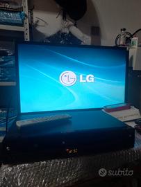 LG V390 videoregistratore VHS DVD PLAYER 
