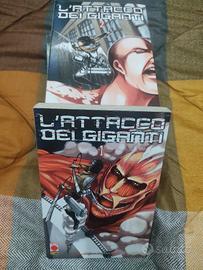 Manga attacco dei giganti 8 volumi