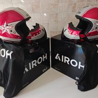 CascoCasco Crossover Airoh J 110 Command Borgogna