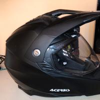 CASCO MOTO ACERBIS DUAL ROAD HELMET NERO