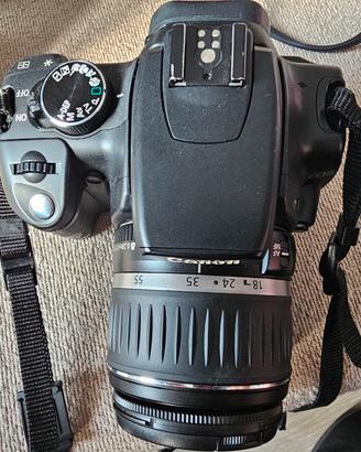 Canon Eos 350D + zoom 18-200 Sigma