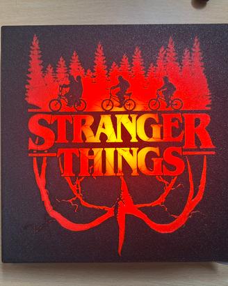 Stranger things lampada 3d