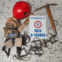 Attrezzature Alpinismo Vintage Arrampicata Roccia 