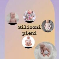 bambole Reborn in silicone pieno 