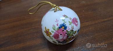 PALLINA NATALIZIA DIPINTA A MANO