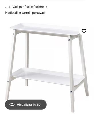 Piedistallo per  piante Ikea modello Alpvide