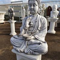 Buddha cemento pietra esterno giardino