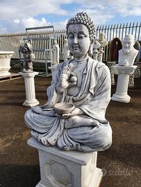 Buddha cemento pietra esterno giardino