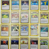 20 carte Pokemon addestramento (4 set base)