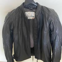 Giubbotto pelle  moto bering