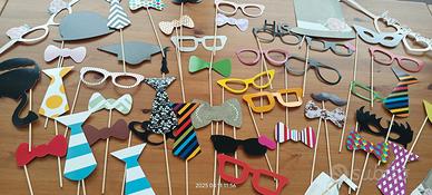 47 Pezzi Photo Booth per varie occasioni 