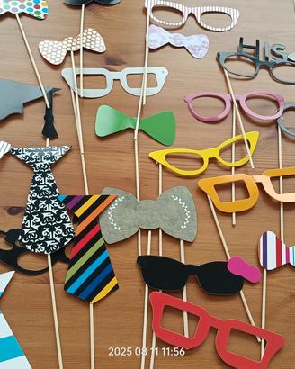 47 Pezzi Photo Booth per varie occasioni 