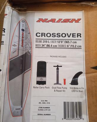 paddle sup windsurf Naish air crossover