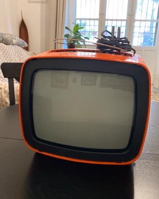 Televisore Vintage Arancione Anni ‘70