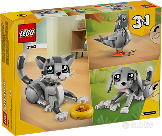 LEGO Creator 3 in 1. 31163 Gatto giocoso - Nuovo