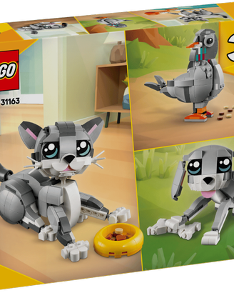 LEGO Creator 3 in 1. 31163 Gatto giocoso - Nuovo