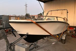 Barca open con motore Honda 40 cv