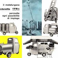 Dépliant Originale Motofurgone Lambretta 175 LI