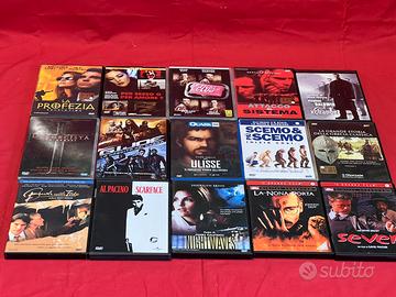 Lotto 15 DVD Film Cult e Azione (Scarface, Seven)