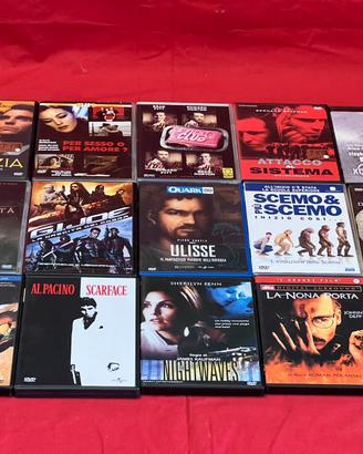 Lotto 15 DVD Film Cult e Azione (Scarface, Seven)