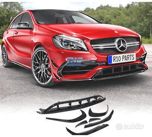 SPOILER LIP ANTERIORE MERCEDES CLASSE A W176 LOOK 
