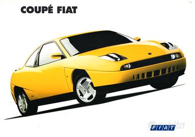 FIAT COUPÉ 16V - TURBO  BROCHURE ORIGINALE 1994