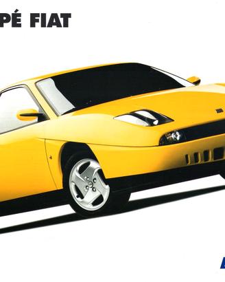 FIAT COUPÉ 16V - TURBO  BROCHURE ORIGINALE 1994