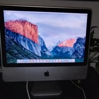 Apple imac 20 A1224 con OS X El Capitan