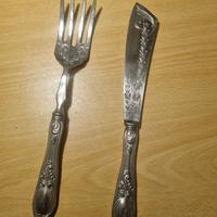 set da dolce forchetta e coltello 800