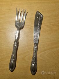 set da dolce forchetta e coltello 800