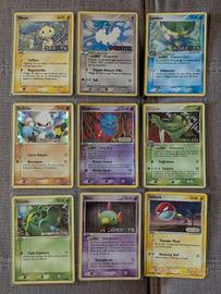 Lotto di carte Pokémon vintage Holo/Stamped/EX