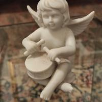statuetta angioletto con tamburo Rosenthal 
