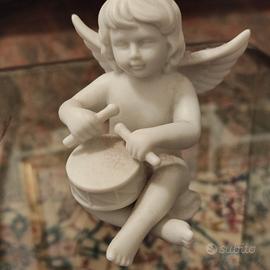 statuetta angioletto con tamburo Rosenthal 