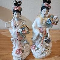 Bombole giapponesi in porcellana 